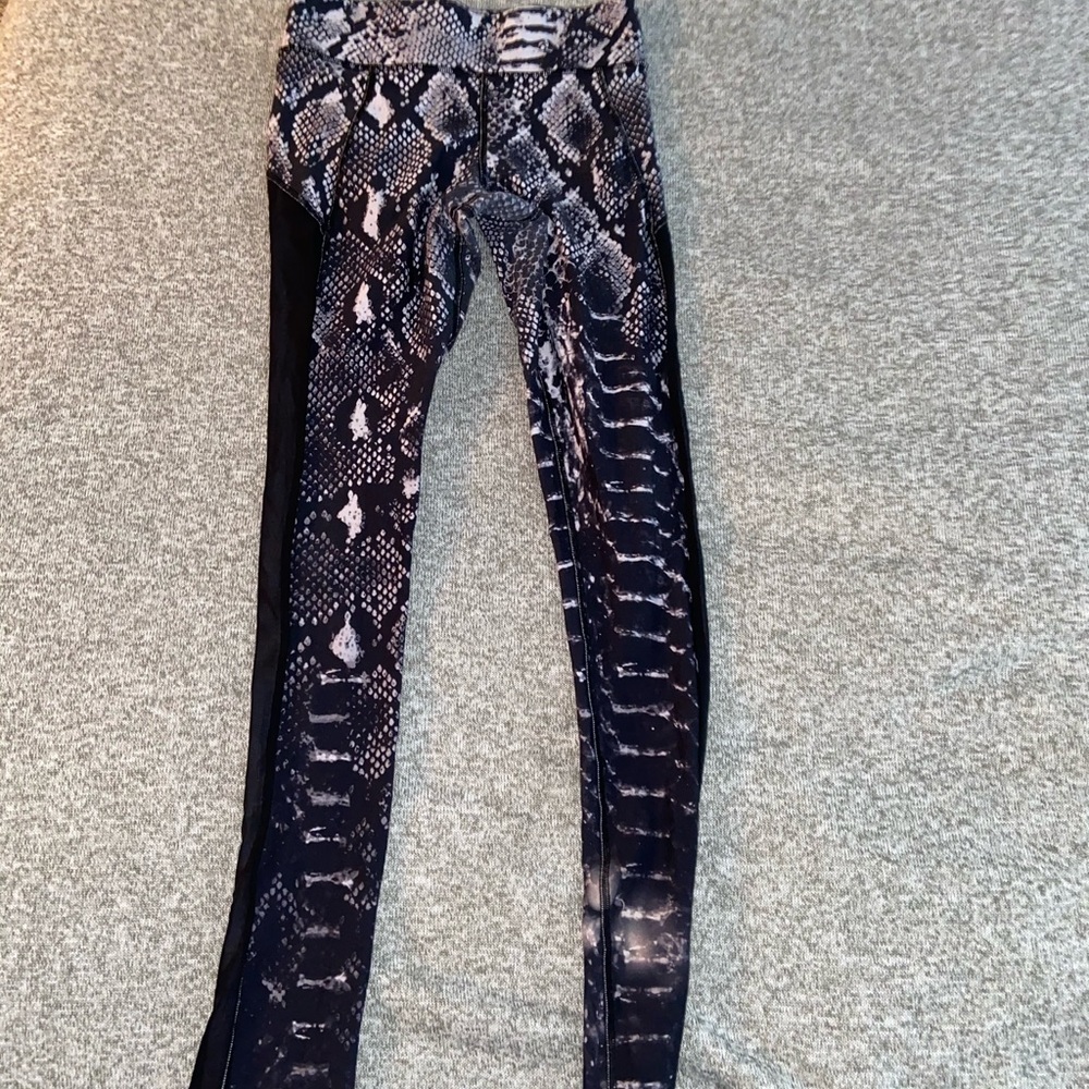 Michi Stardust Snake Python Print Full Length Leg… - image 4